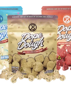 Delta-9 THC cookie dough edibles